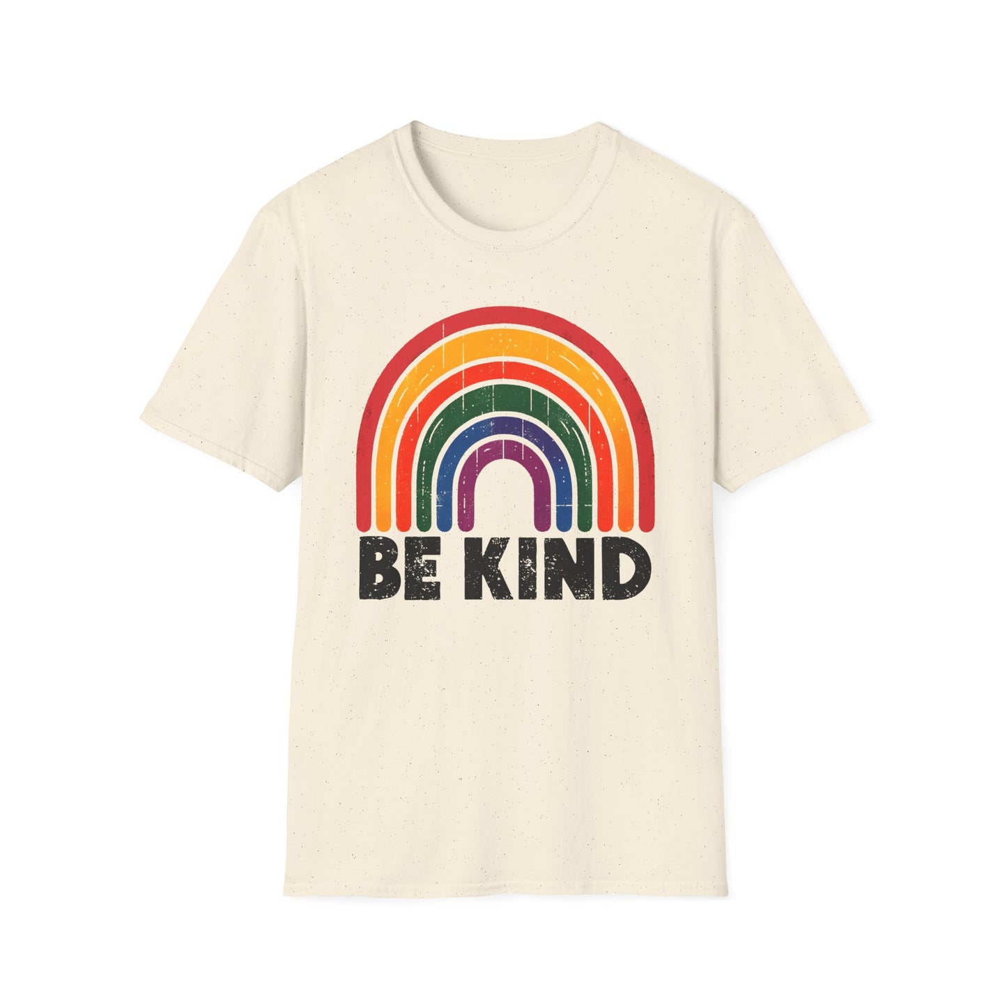 Be Kind Rainbow Softstyle T-Shirt