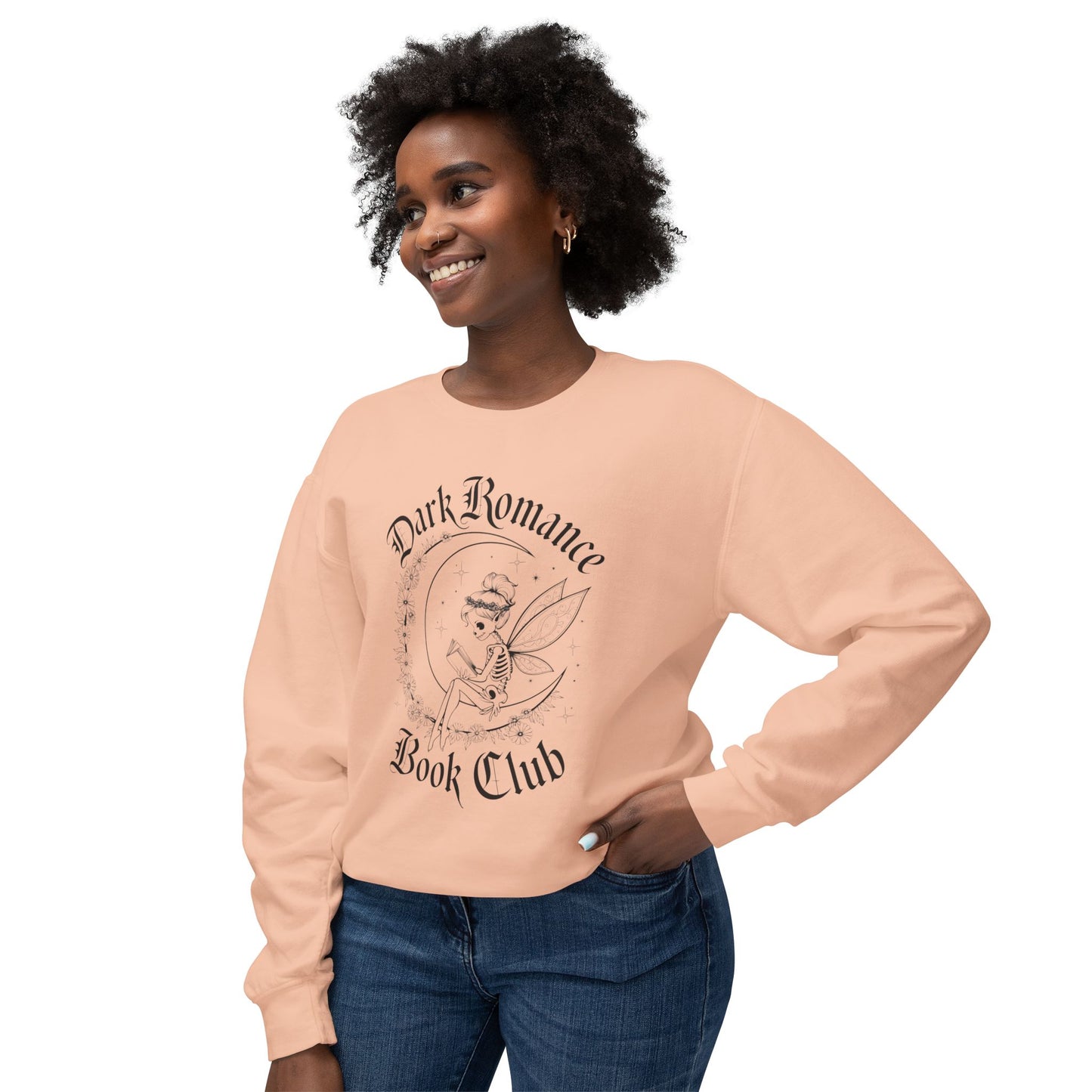 Dark Romance Book Club Lightweight Crewneck Sweatshirt