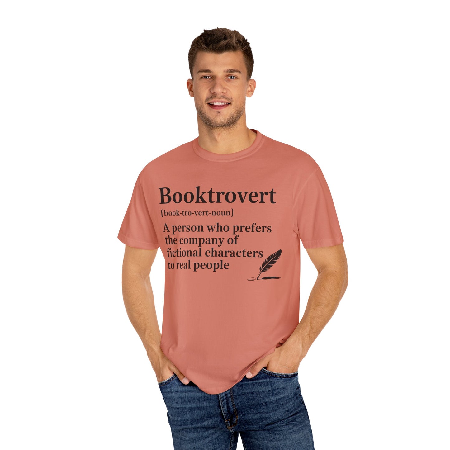 Booktrovert Garment-Dyed T-shirt