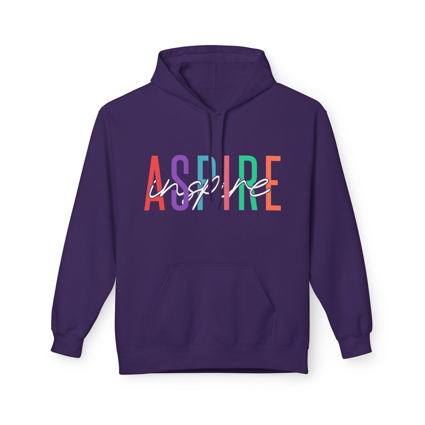Aspire Inspire Midweight Softstyle Fleece Hoodie