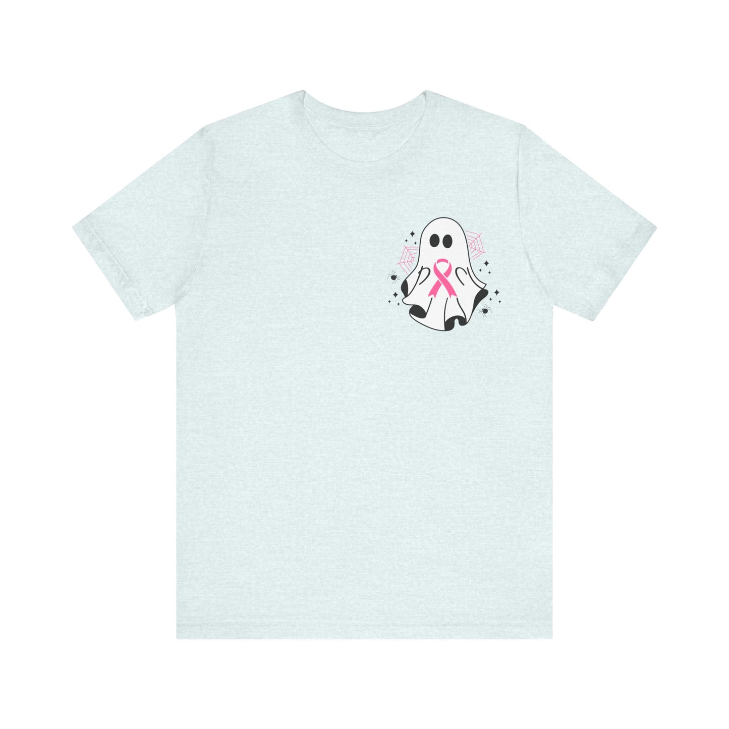 Breast  Cancer Is Boo Sheet Jersey Short Sleeve Tee