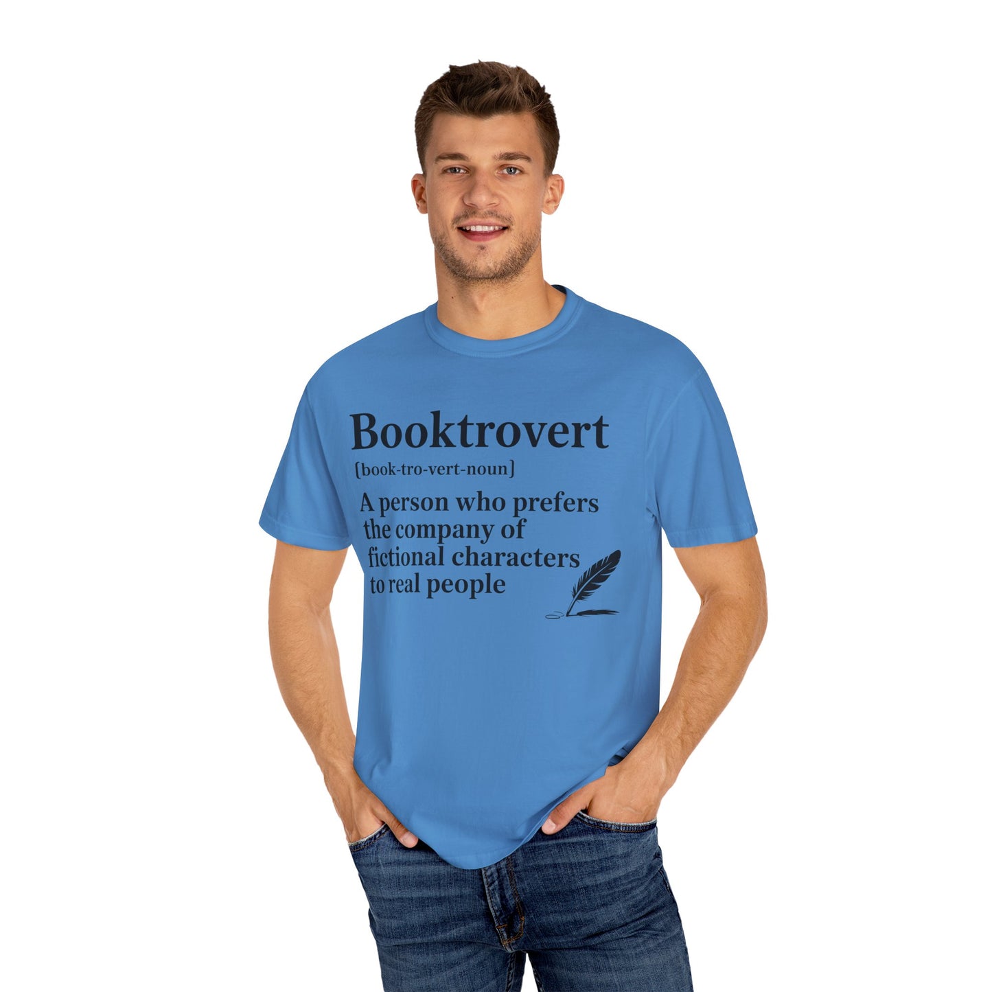 Booktrovert Garment-Dyed T-shirt