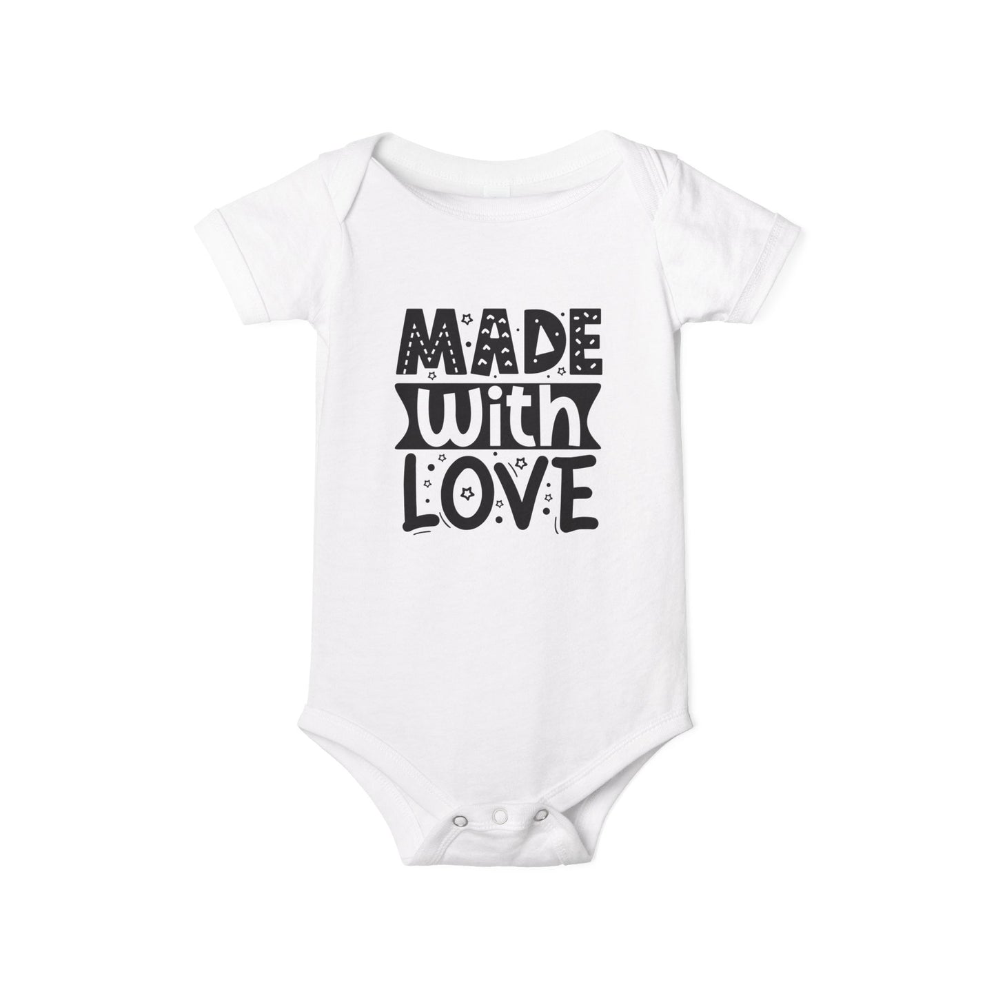 Made With Love Infant Jersey One Piece