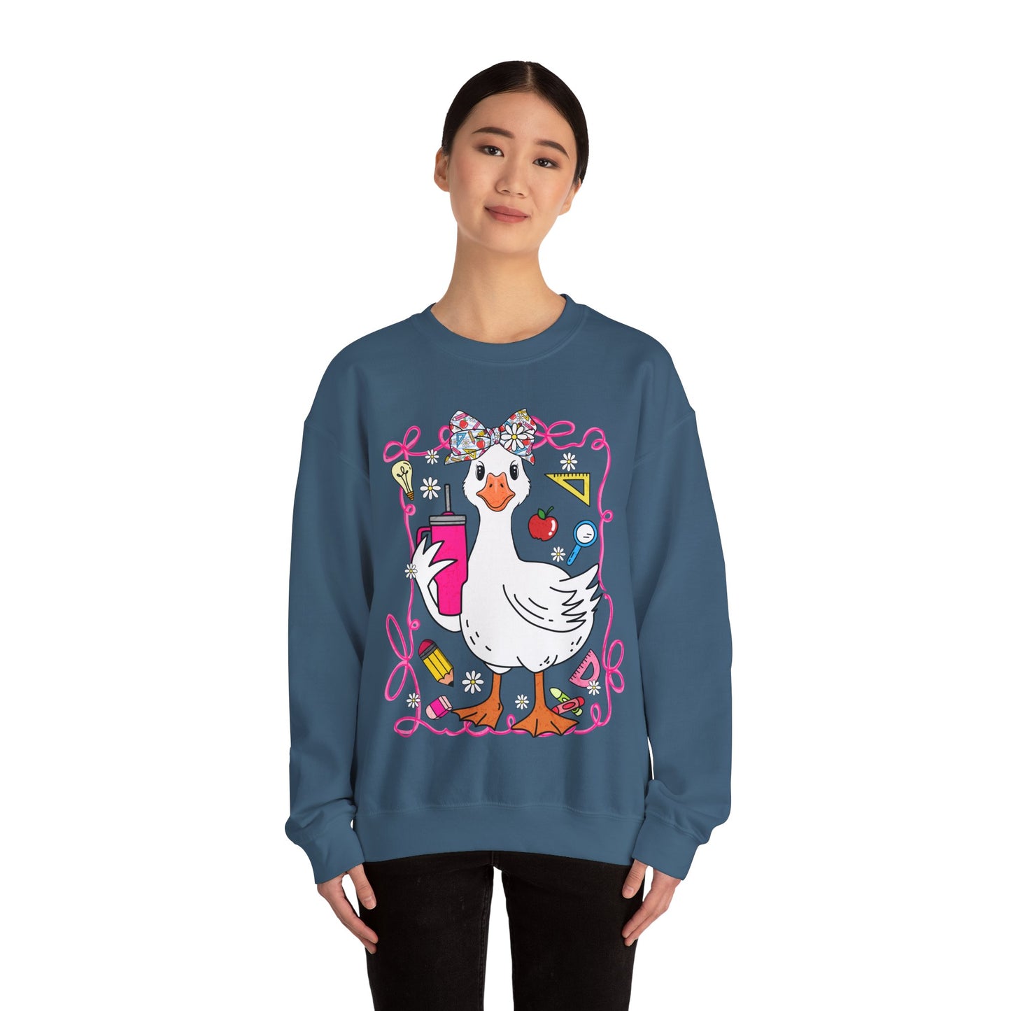 Teacher Goose Heavy Blend™ Crewneck Sweatshirt