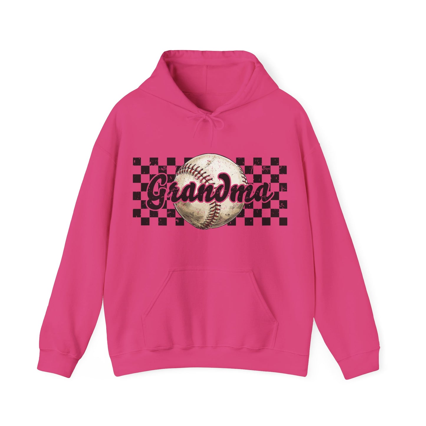Baseball Grandma Heavy Blend™ Hooded Sweatshirt