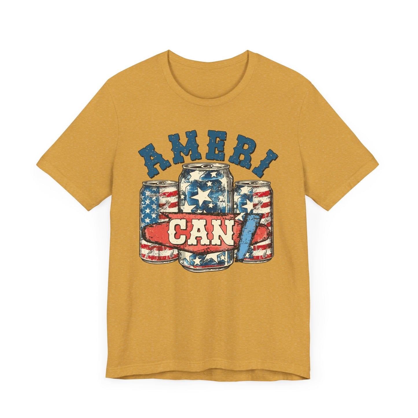 Ameri Can  Jersey Short Sleeve Tee