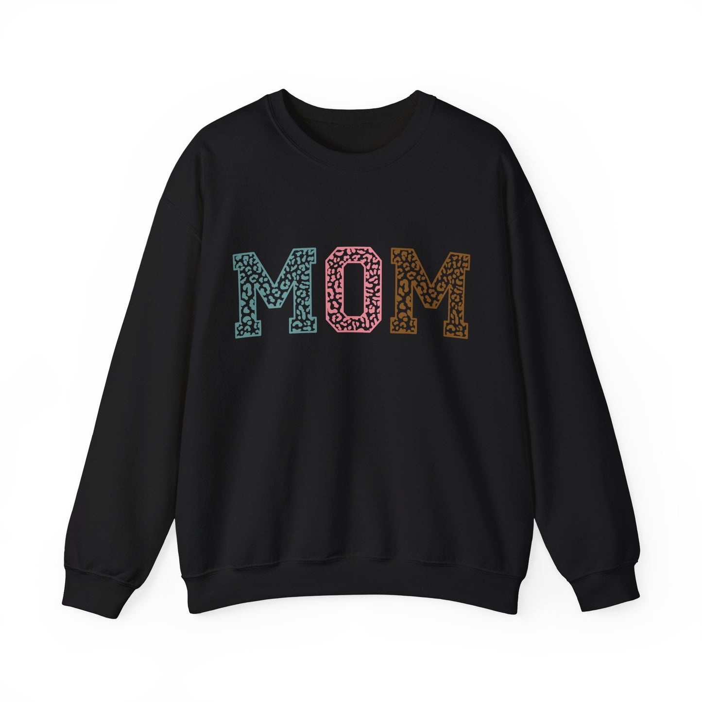 Leopard MOM Heavy Blend™ Crewneck Sweatshirt