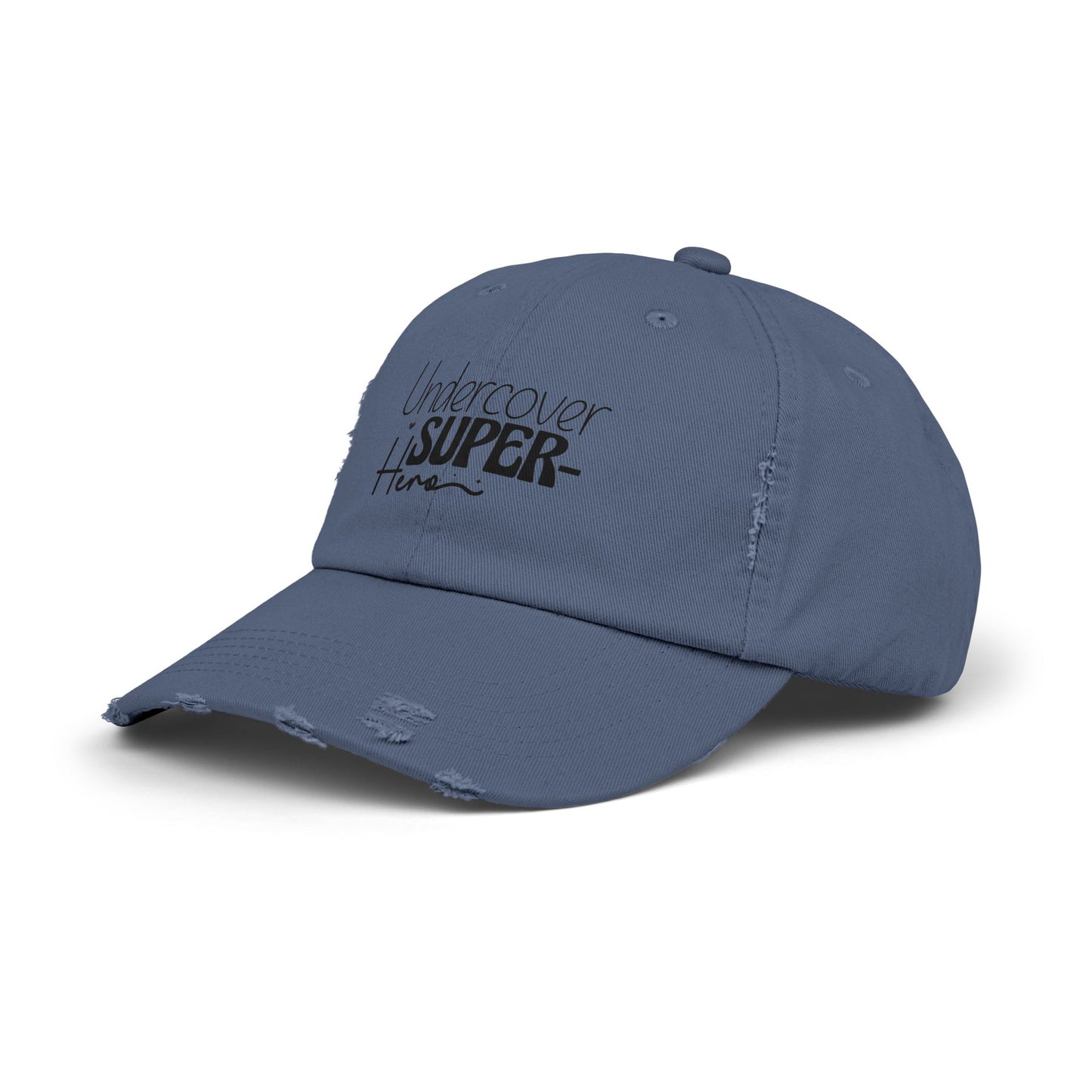 Undercover Super Hero Distressed Cap