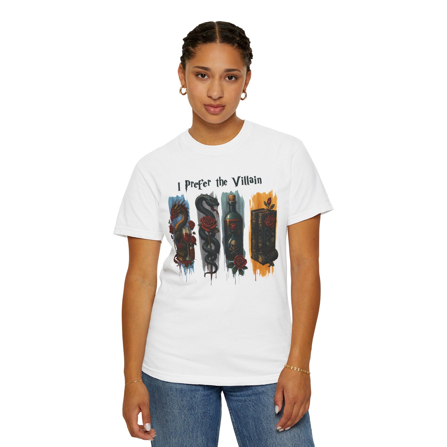 I Prefer The Villains Garment-Dyed T-shirt