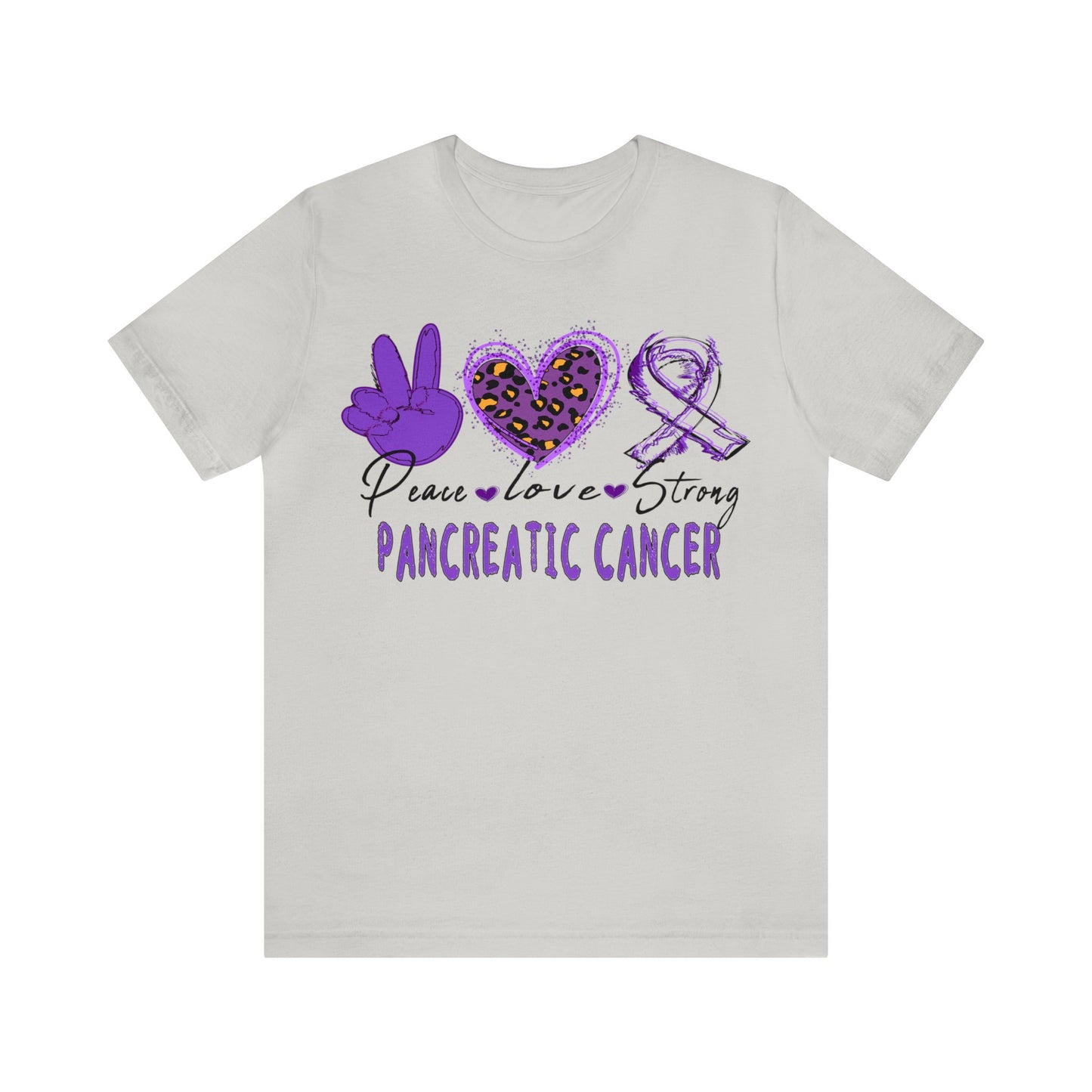 Peace Love Strong Pancreatic Cancer Awareness