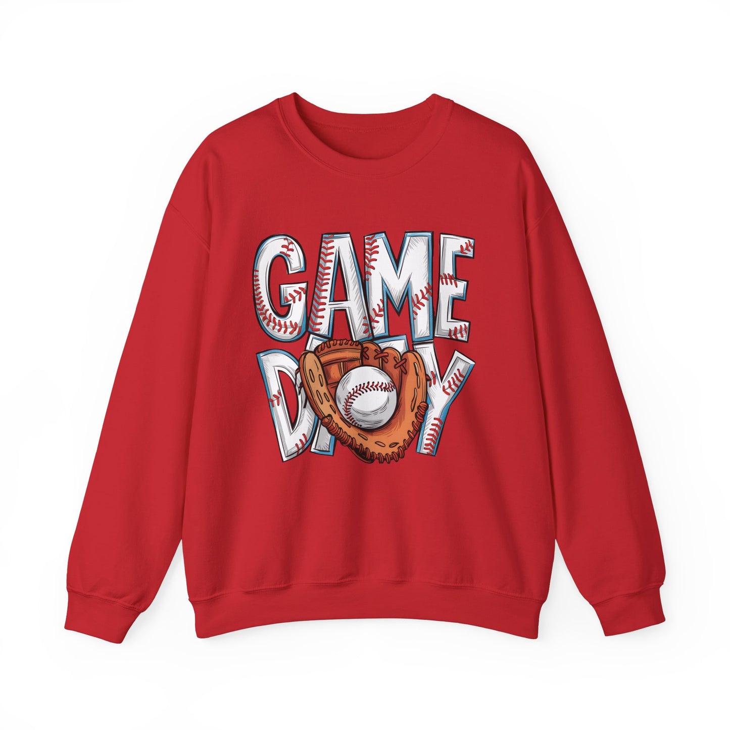 Baseball Game Day Heavy Blend™ Crewneck Sweatshirt