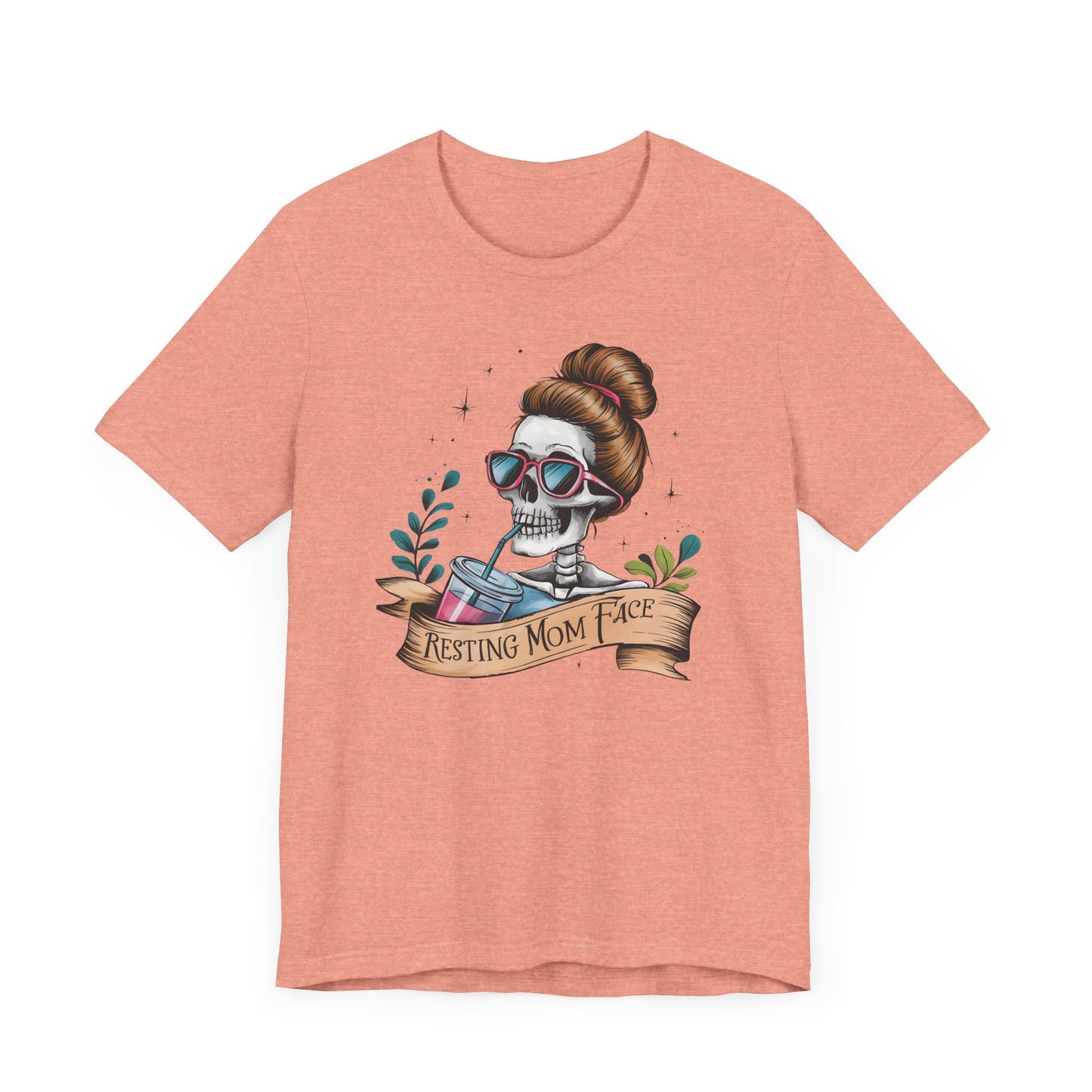 Resting Mom Face Jersey Short Sleeve Tee