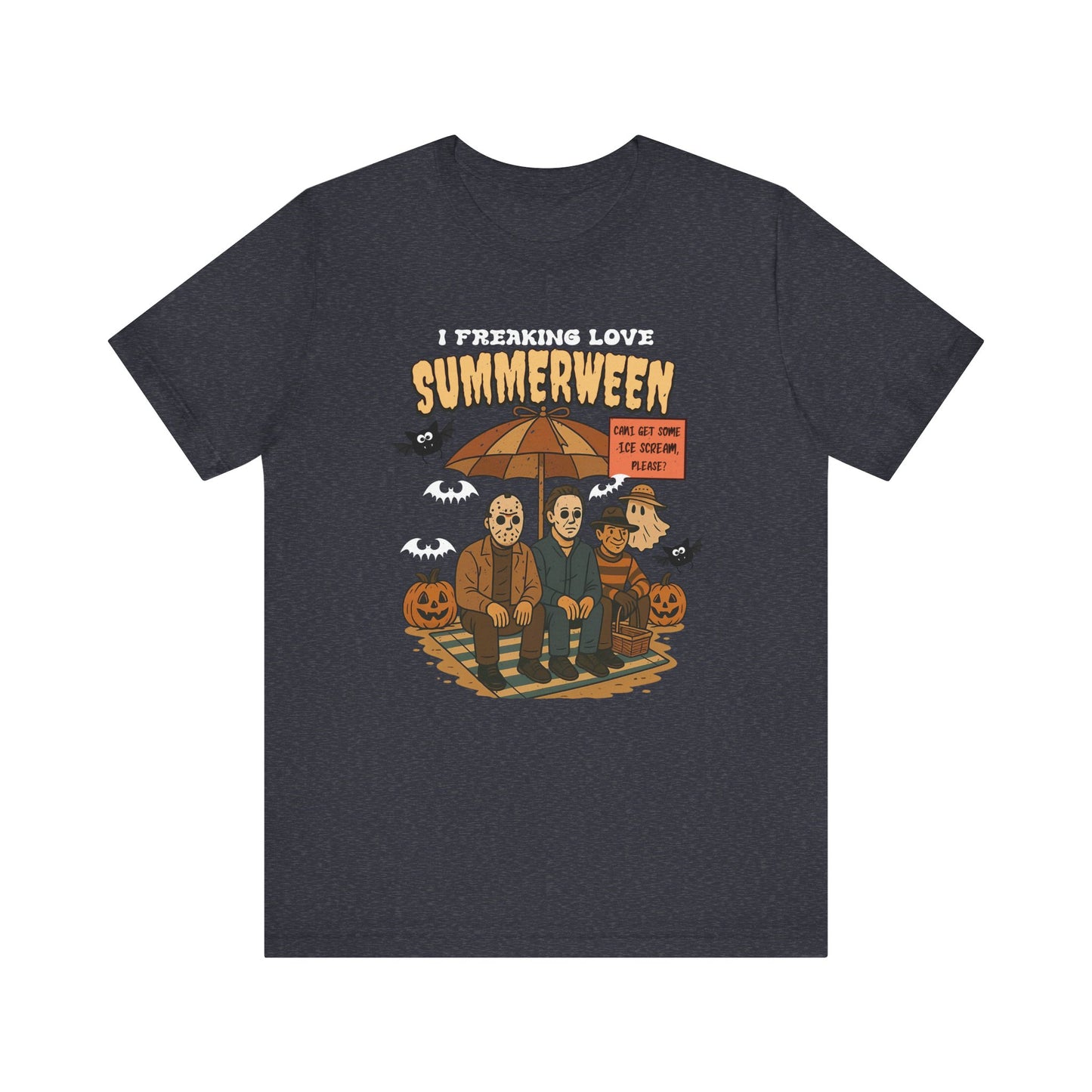 I Freaking Love Summerween Jersey Short Sleeve Tee
