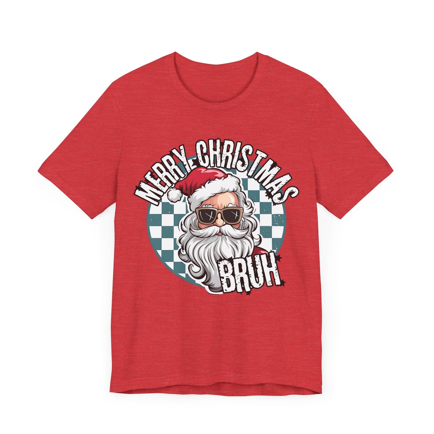Merry Christmas Bruh Jersey Short Sleeve Tee