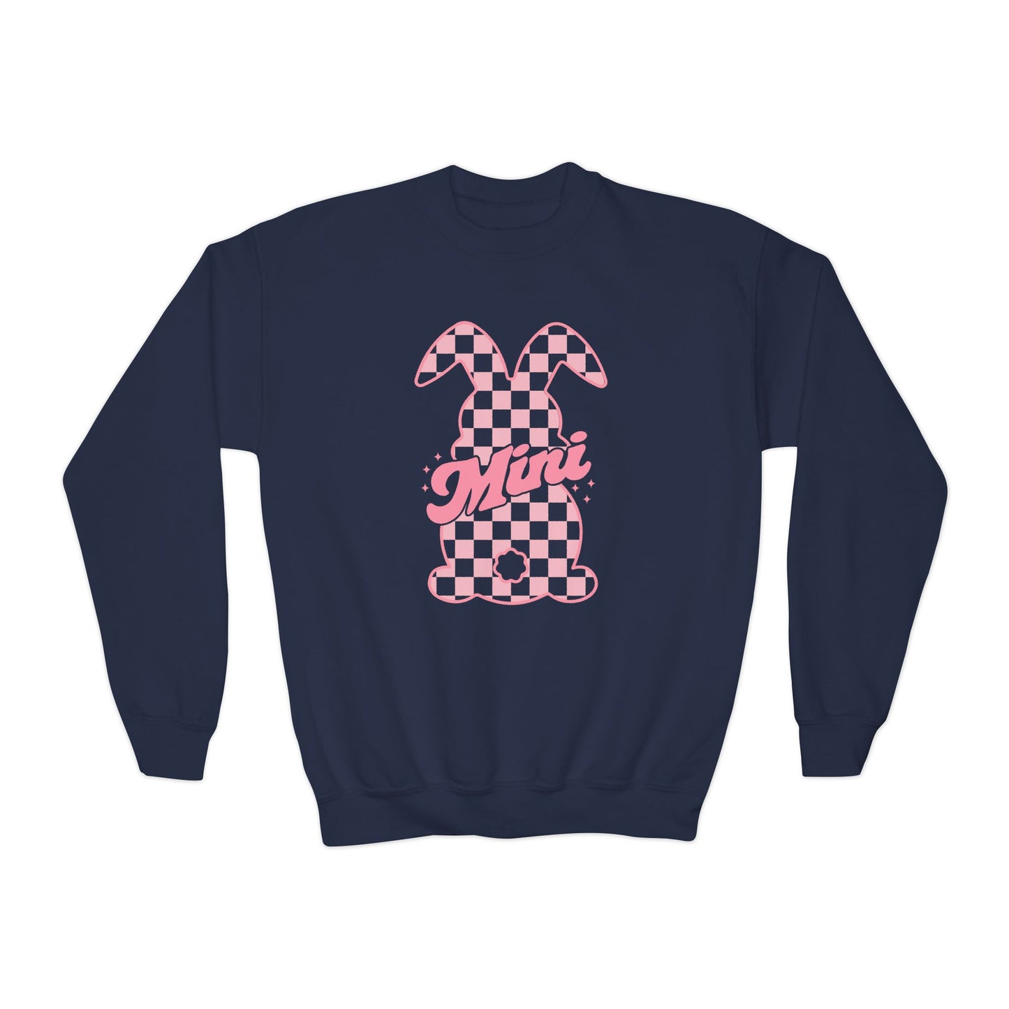 Pink Bunny Mini Crewneck Sweatshirt