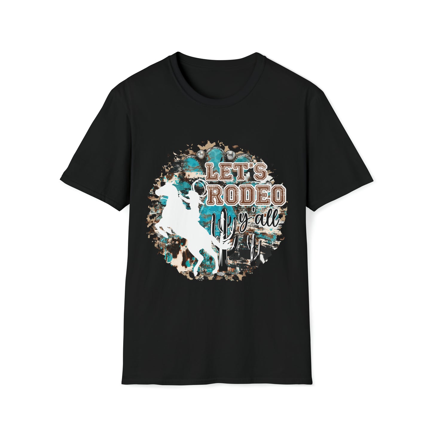 Let’s Rodeo Yall Softstyle T-Shirt