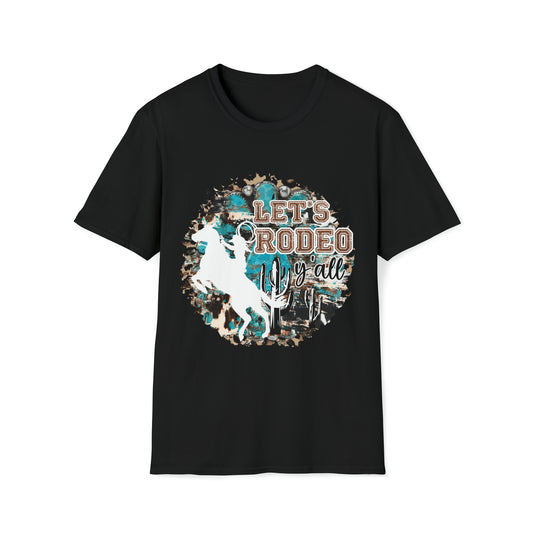 Let’s Rodeo Yall Softstyle T-Shirt