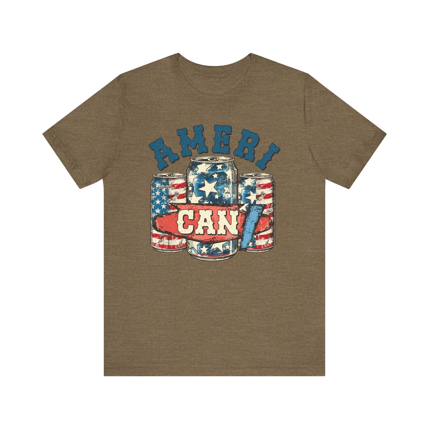 Ameri Can  Jersey Short Sleeve Tee