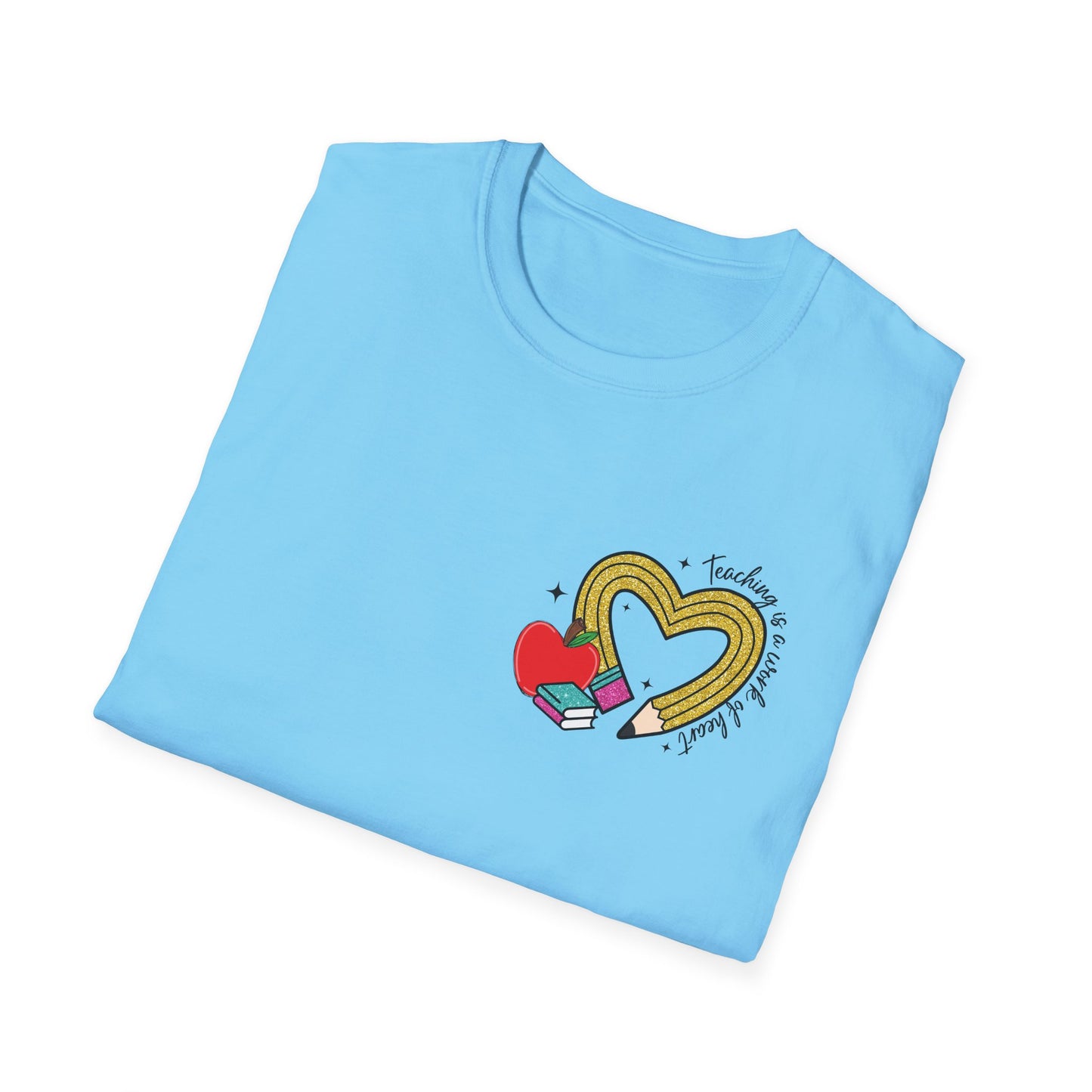 Teaching is a Work of the Heart Softstyle T-Shirt