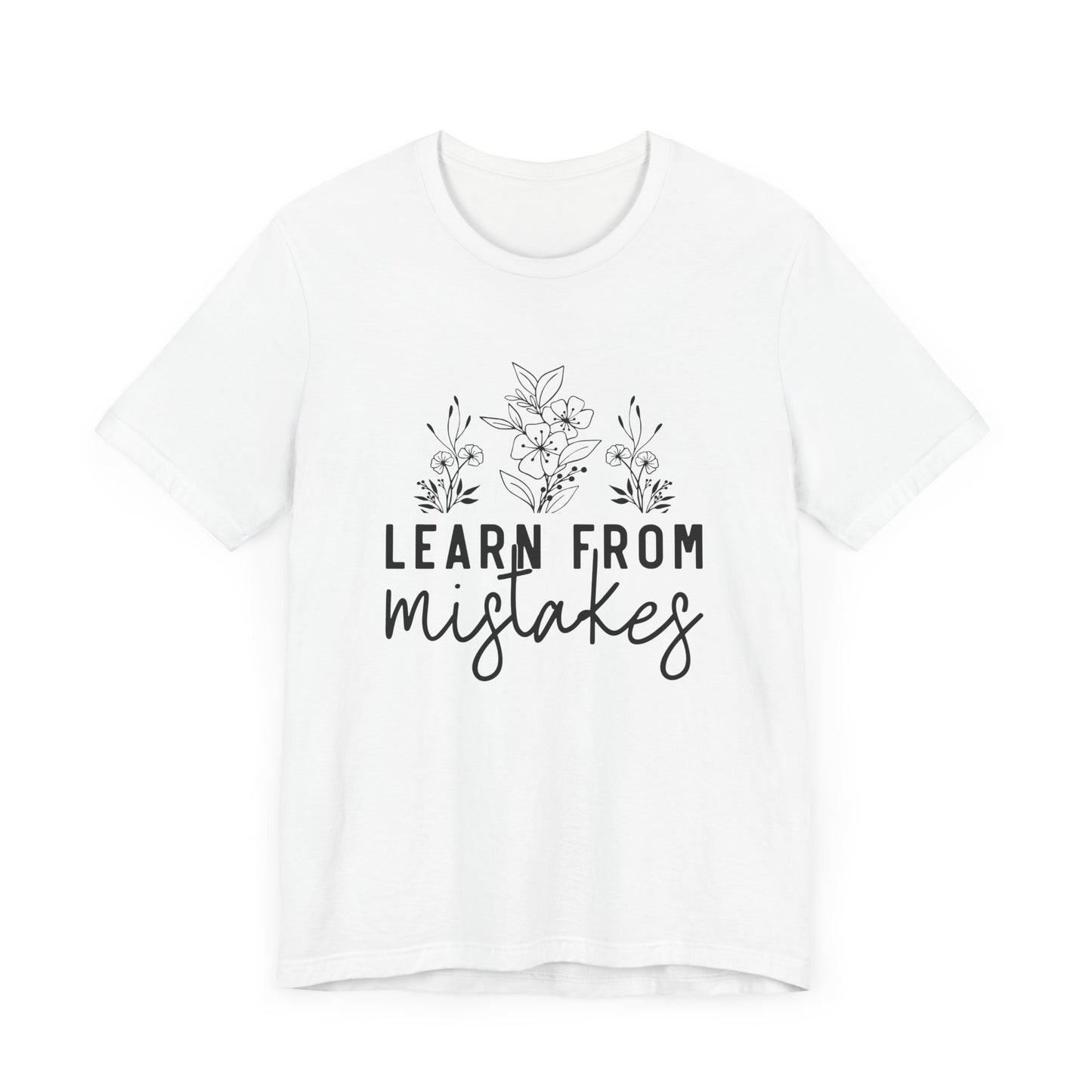 Learn From Mistakes Jersey Short Sleeve Tee