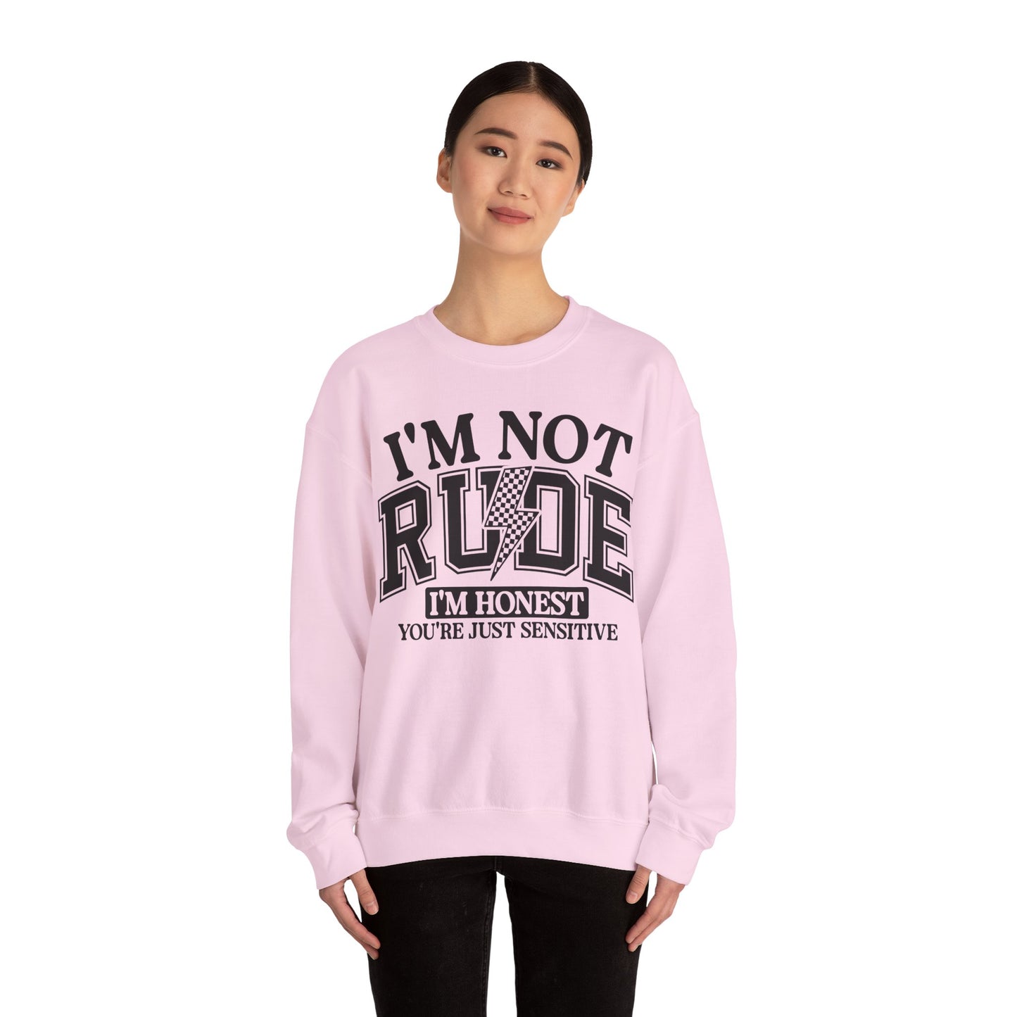 Im Not Rude Heavy Blend™ Crewneck Sweatshirt