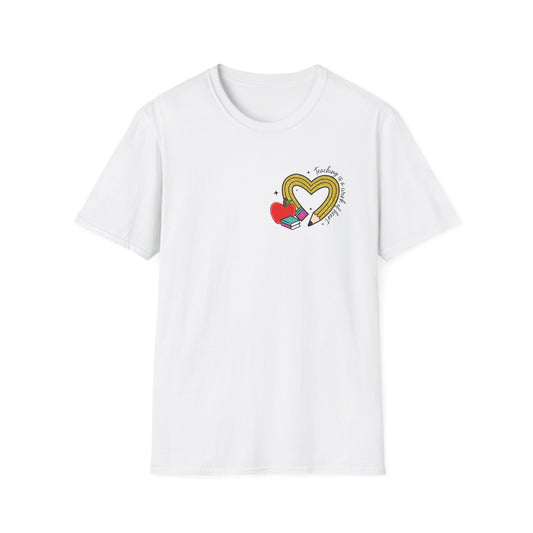 Teaching is a Work of the Heart Softstyle T-Shirt