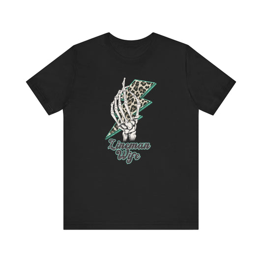 Lineman Wife Jersey Short Sleeve Tee