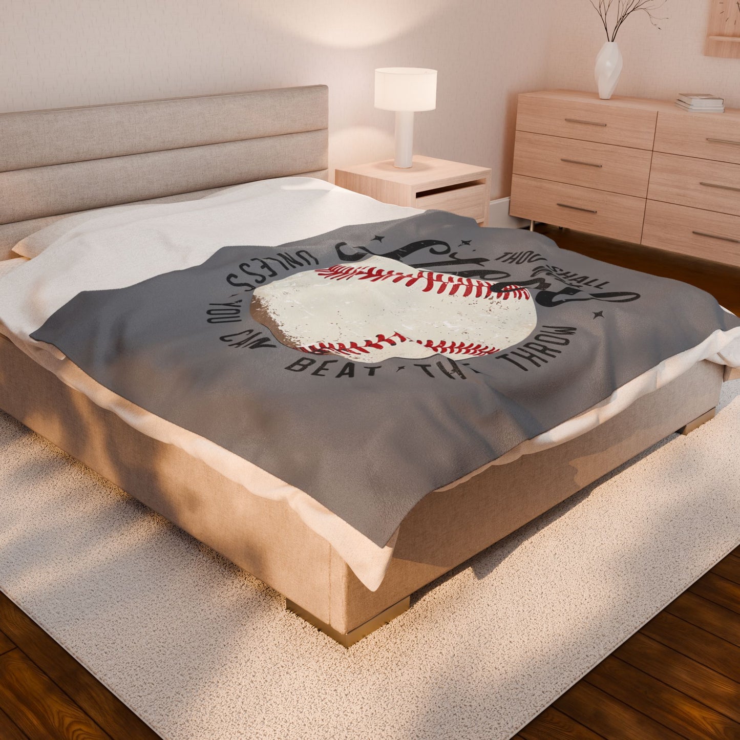 Beat The Throw Velveteen Plush Blanket