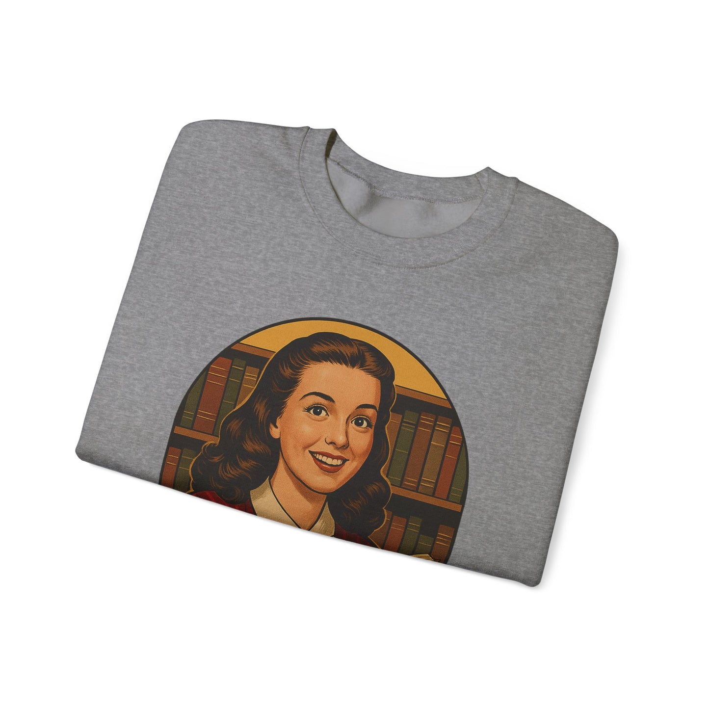 Librarian Heavy Blend™ Crewneck Sweatshirt