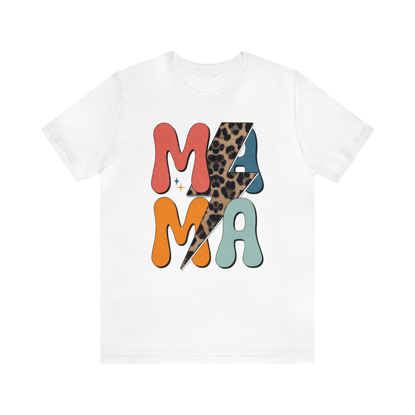 Leopard Lightning Bolt Mama