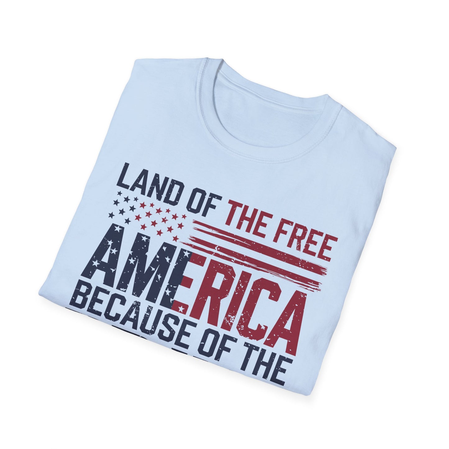 Land Of The Free Softstyle T-Shirt
