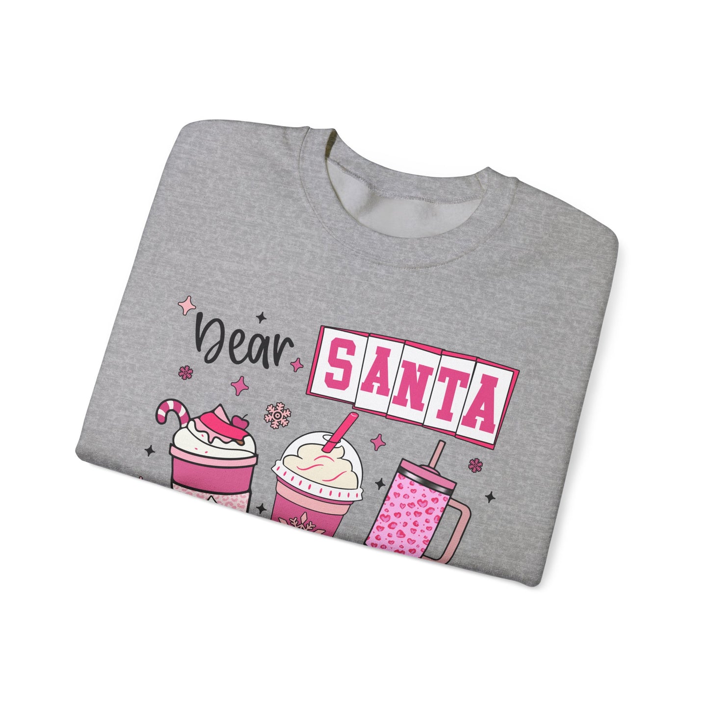 Dear Santa Just Bring Coffee Heavy Blend™ Crewneck Sweatshirt