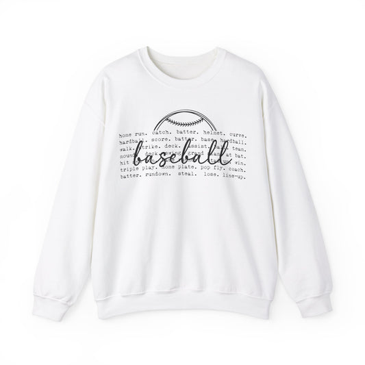 Baseball  Heavy Blend™ Crewneck Sweatshirt