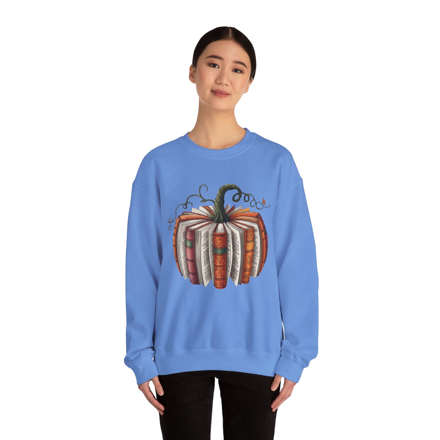 Book Pumpkin Heavy Blend™ Crewneck Sweatshirt