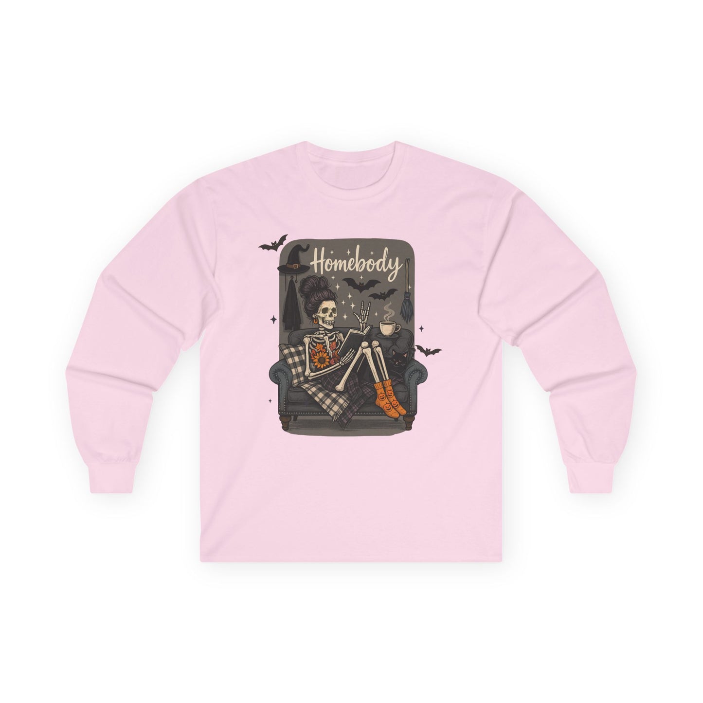 Spooky Homebody Ultra Cotton Long Sleeve Tee