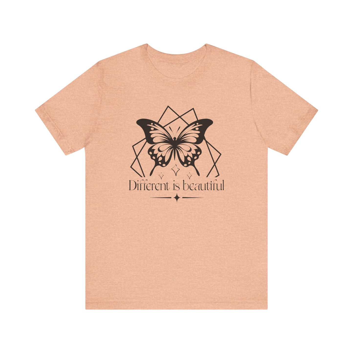 Different Is Beautiful Jersey Short Sleeve Tee