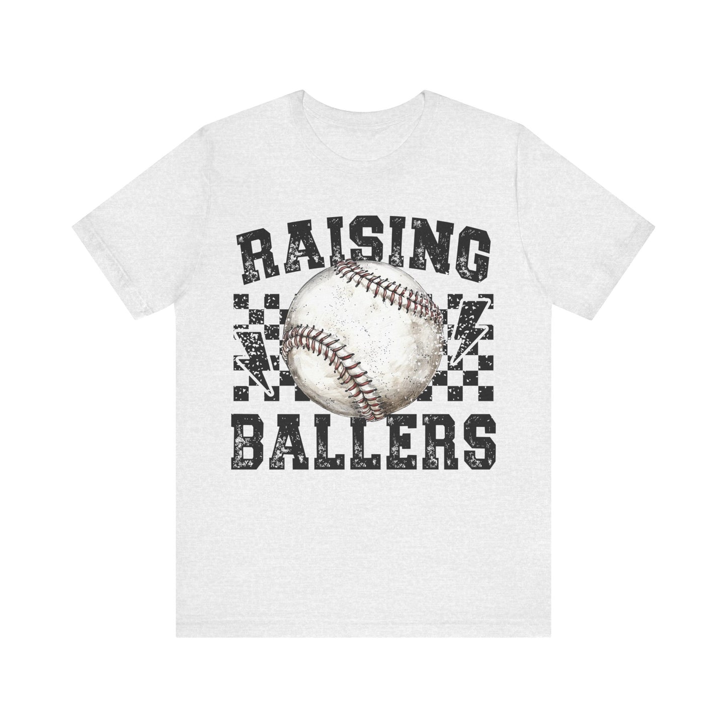 Raising Ballers Baseball Jersey Short Sleeve Tee