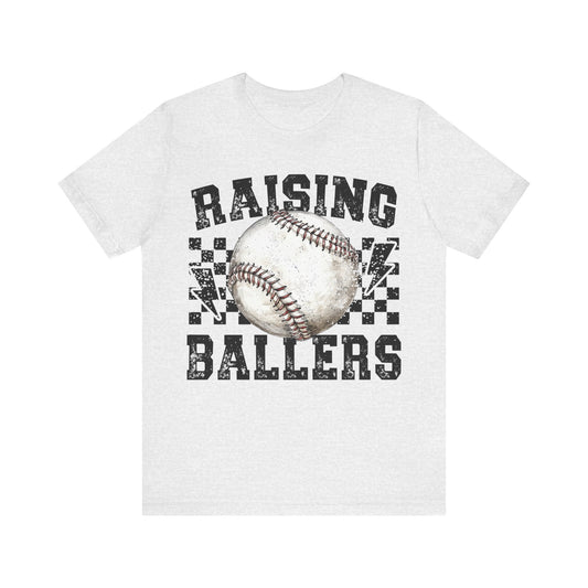 Raising Ballers Baseball Jersey Short Sleeve Tee