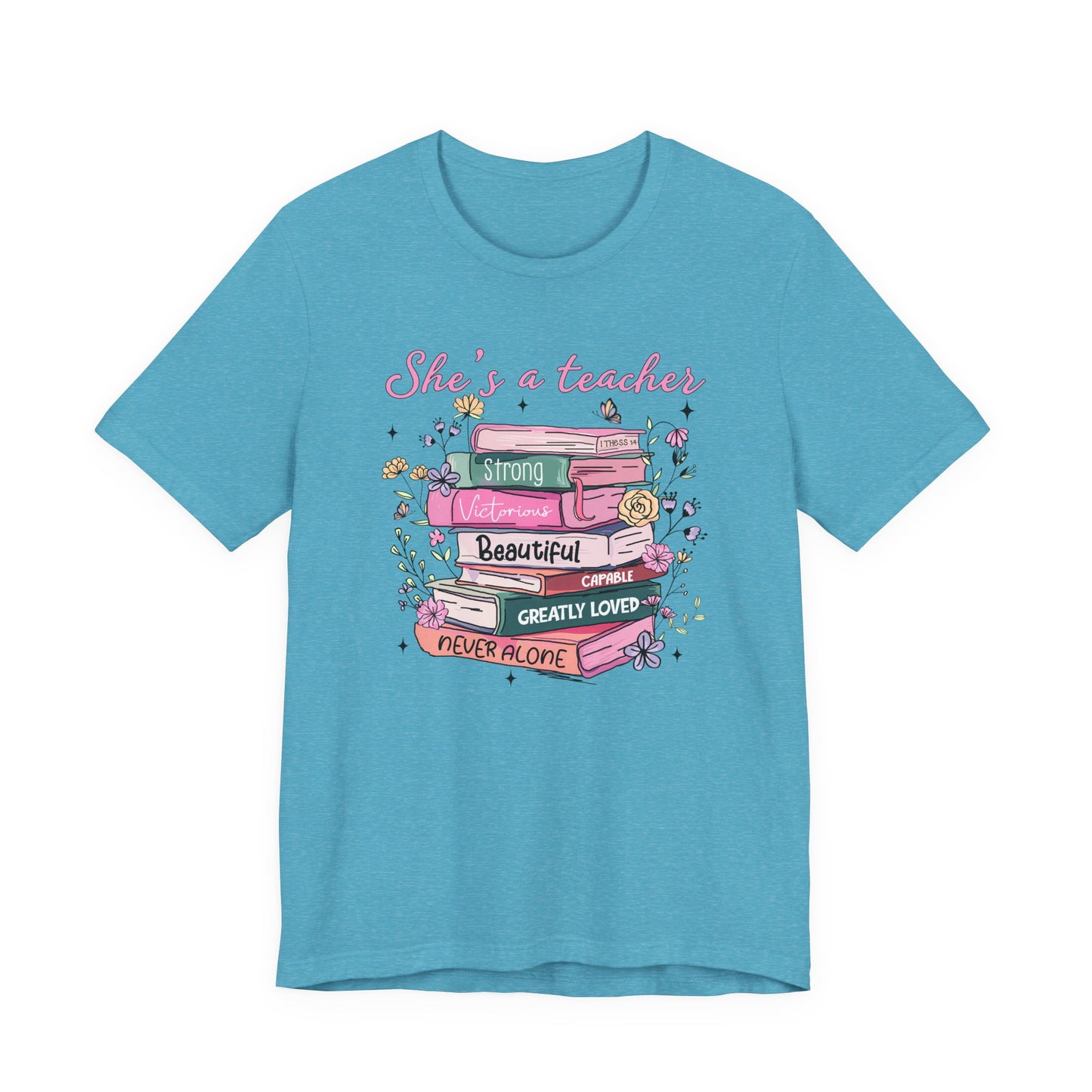 She’s A Teacher Jersey Short Sleeve Tee