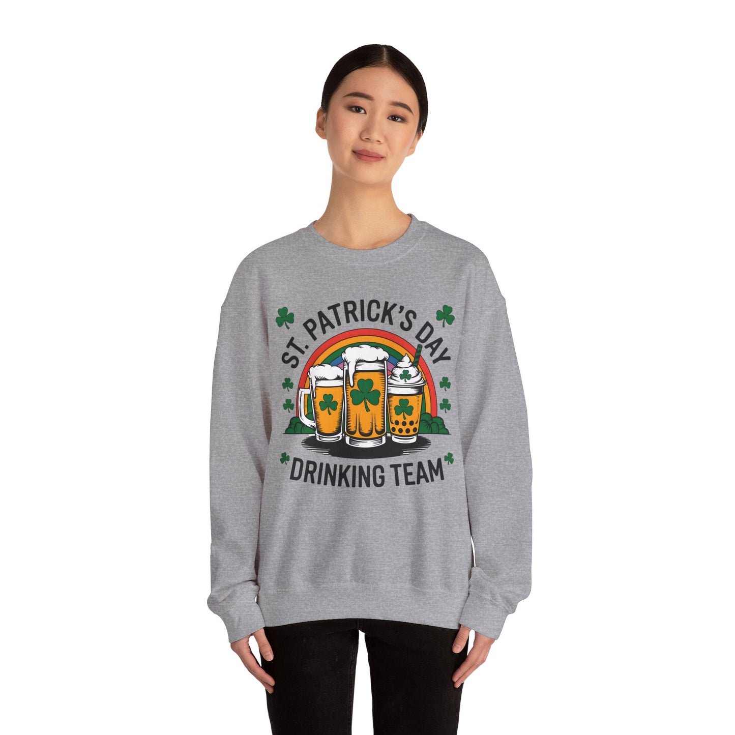 St Patricks Drinking Team Heavy Blend™ Crewneck Sweatshirt