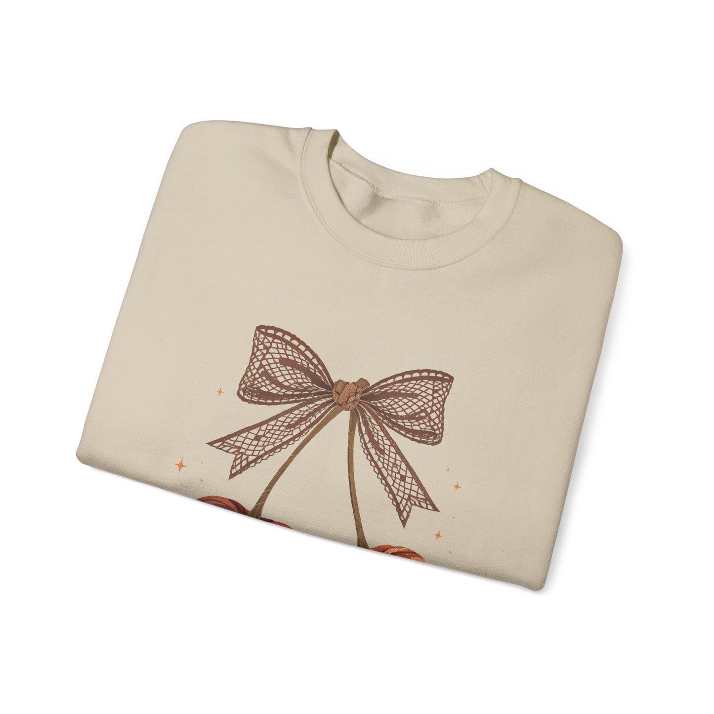 Preppy Cherry Pumpkins Heavy Blend™ Crewneck Sweatshirt