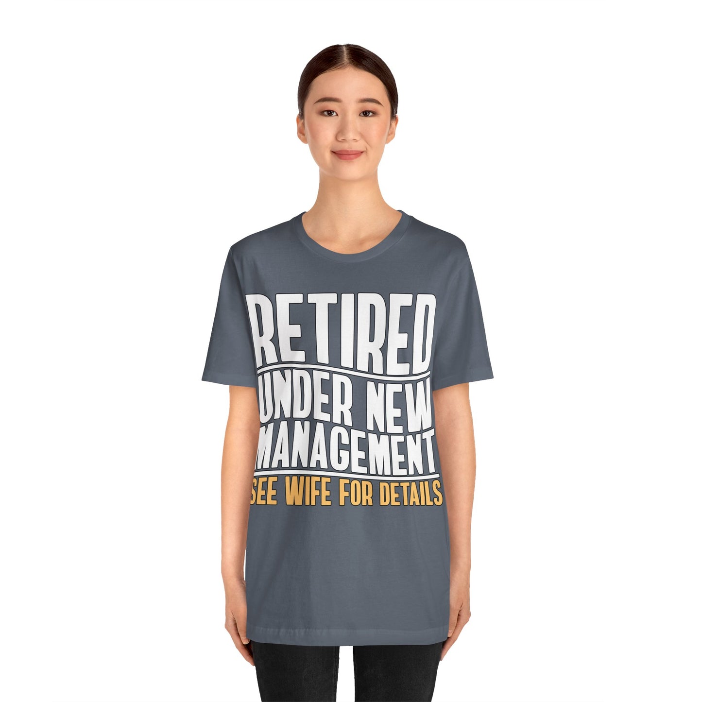 New Management Jersey Short Sleeve Tee