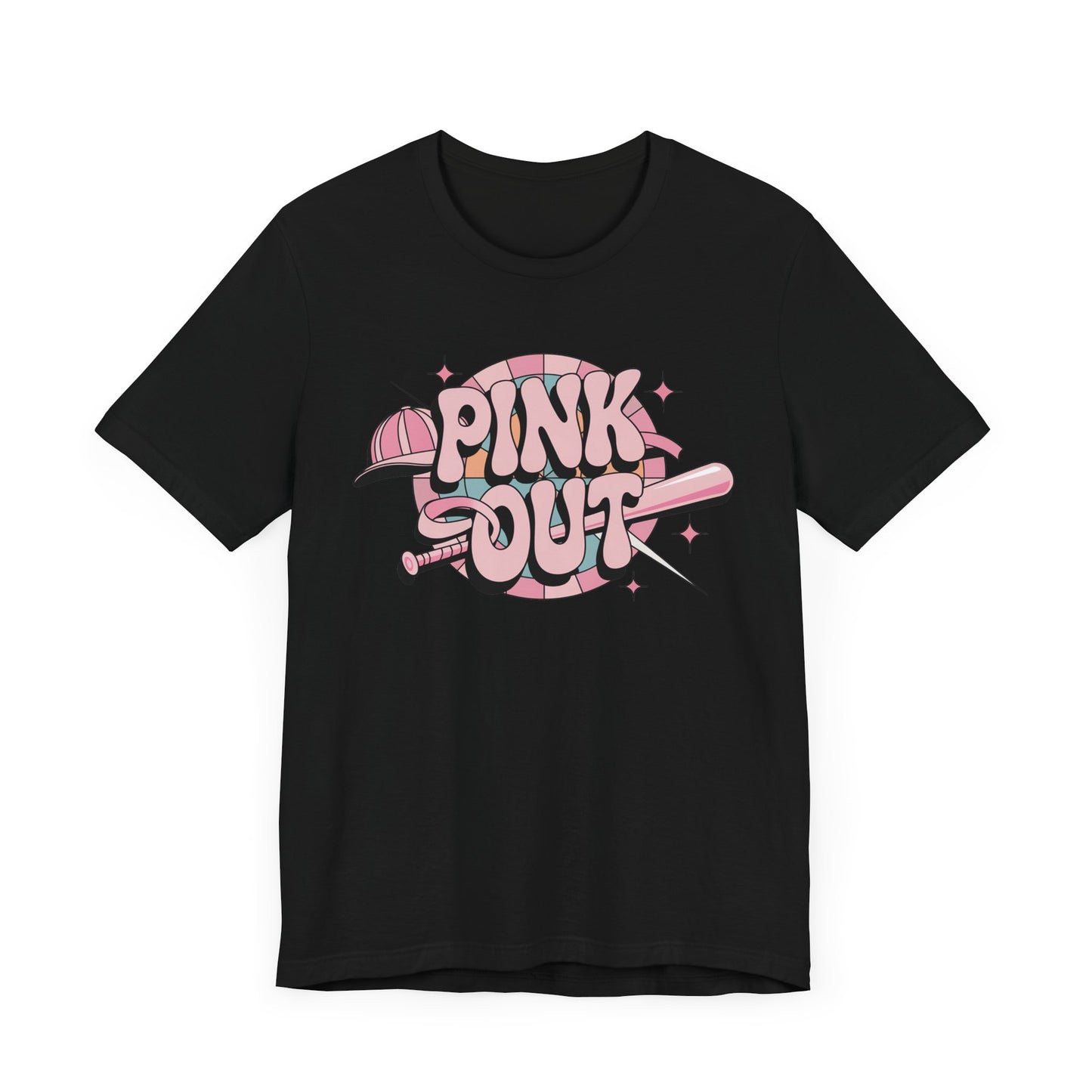 Baseball Pink Out Jersey Short Sleeve Tee