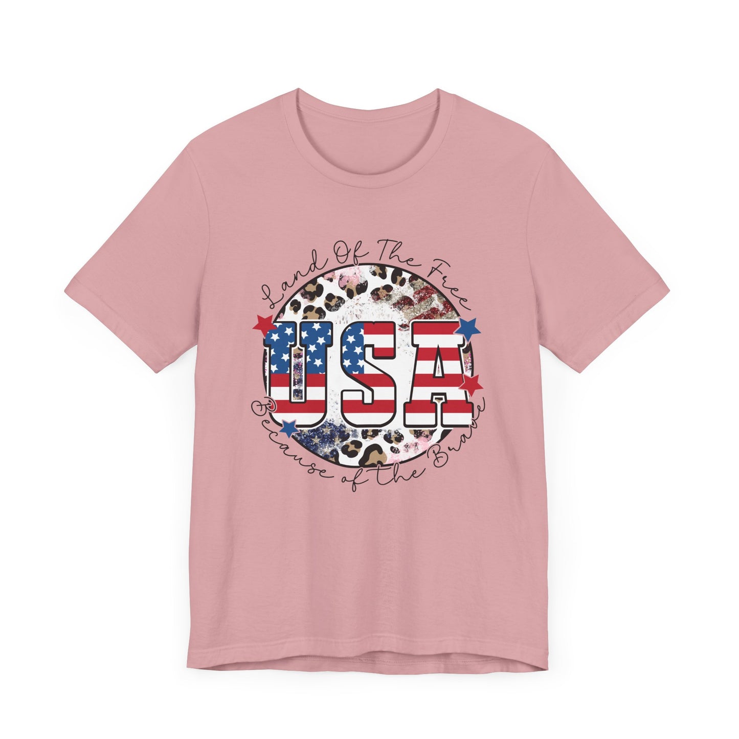 Land Of The Free Jersey Short Sleeve Tee