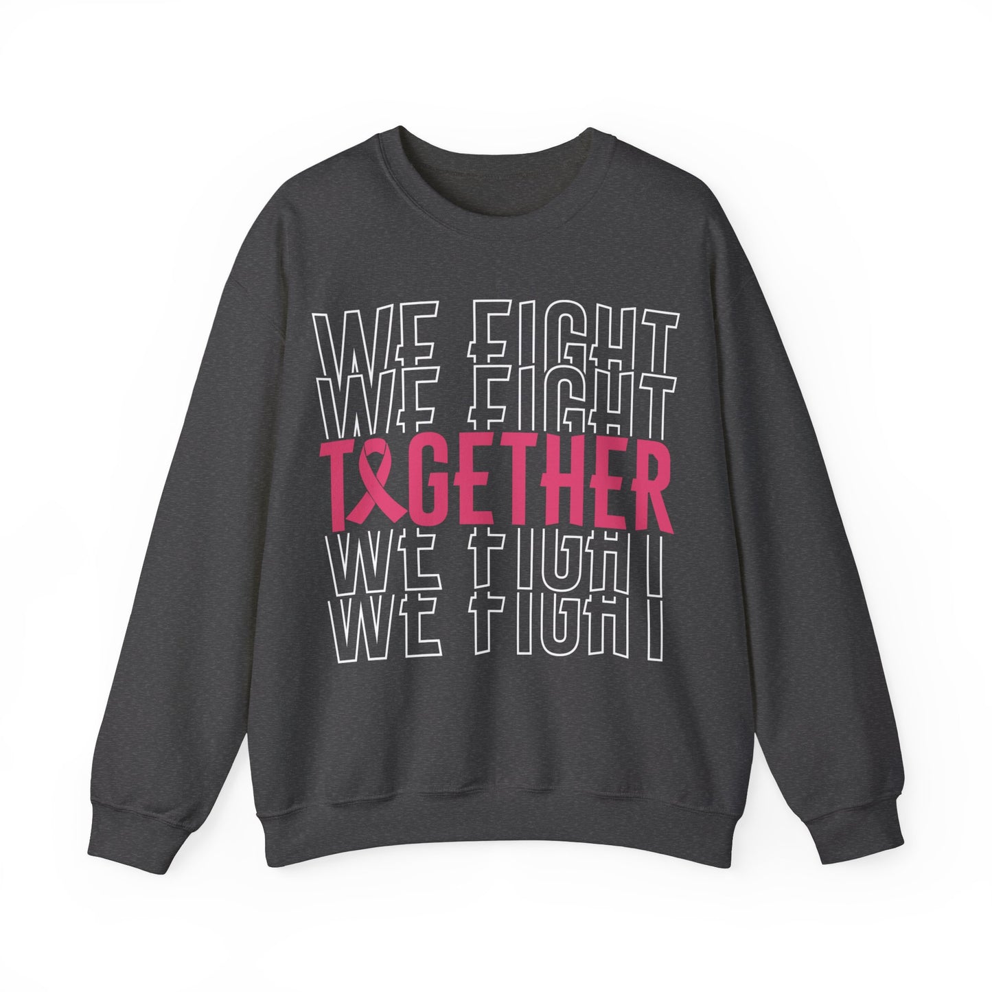 we Fight Together Heavy Blend™ Crewneck Sweatshirt