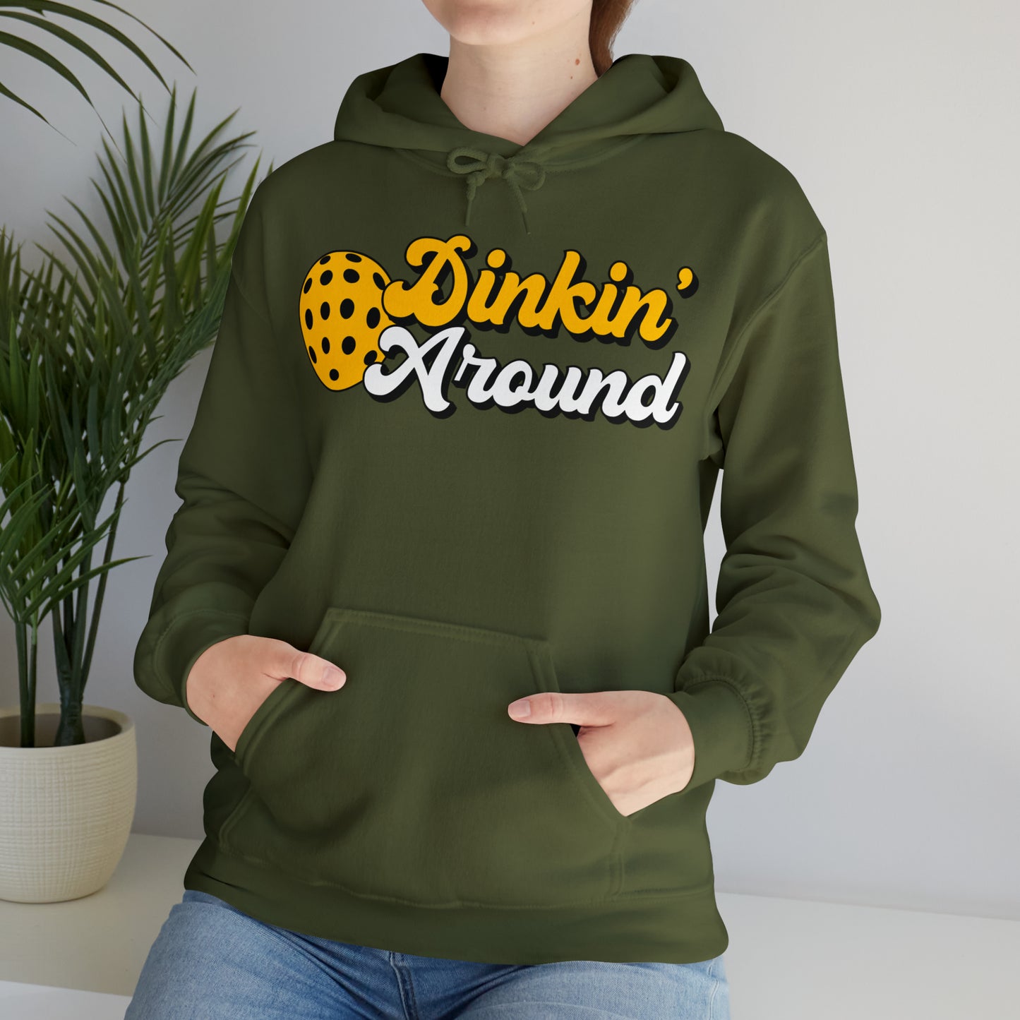 Dinkin’ Around Heavy Blend™ Hooded Sweatshirt