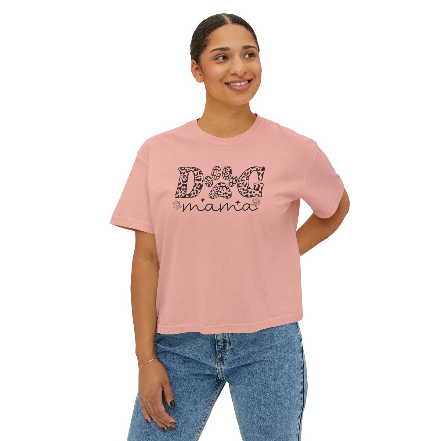 Dog Mama Women's Boxy Tee