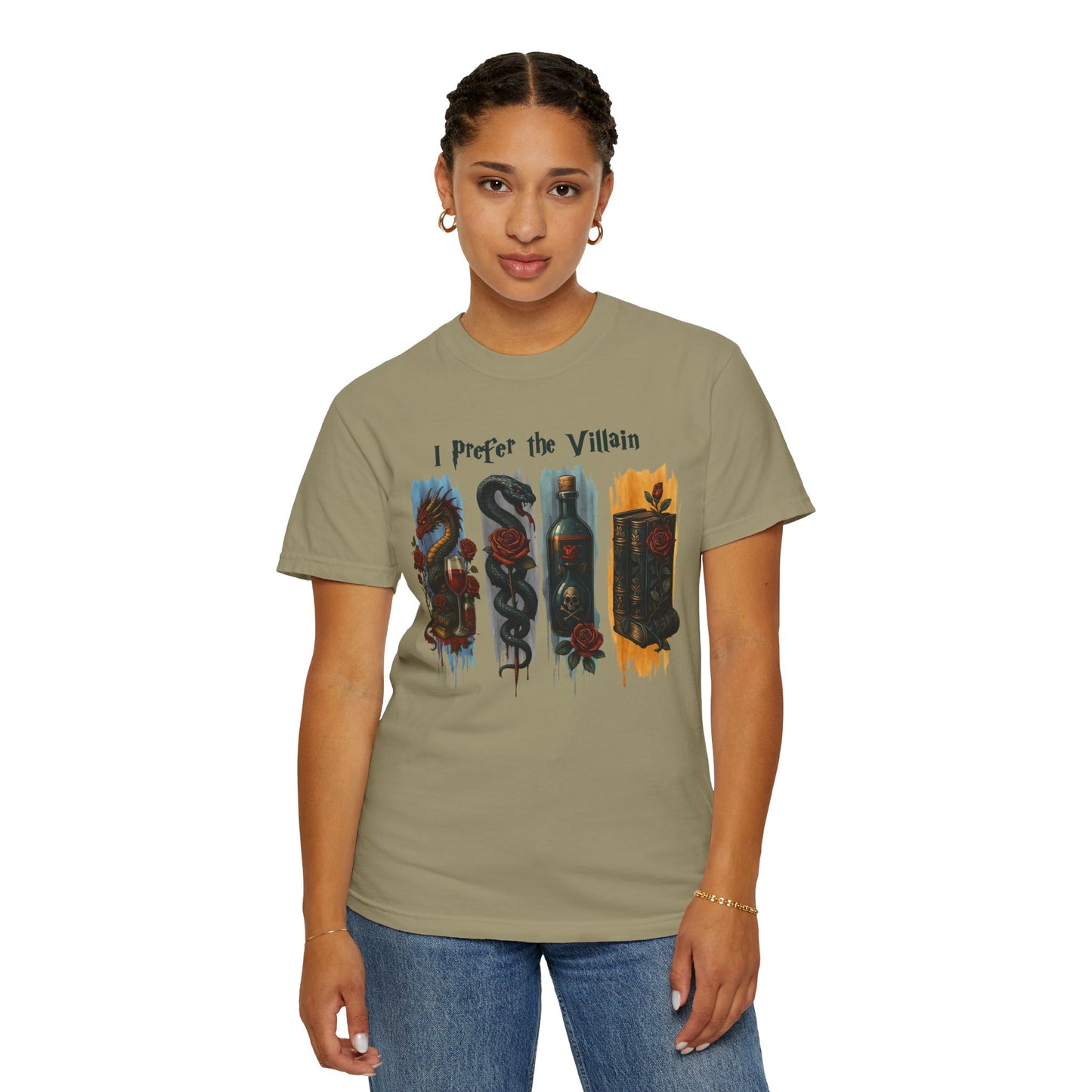 I Prefer The Villains Garment-Dyed T-shirt