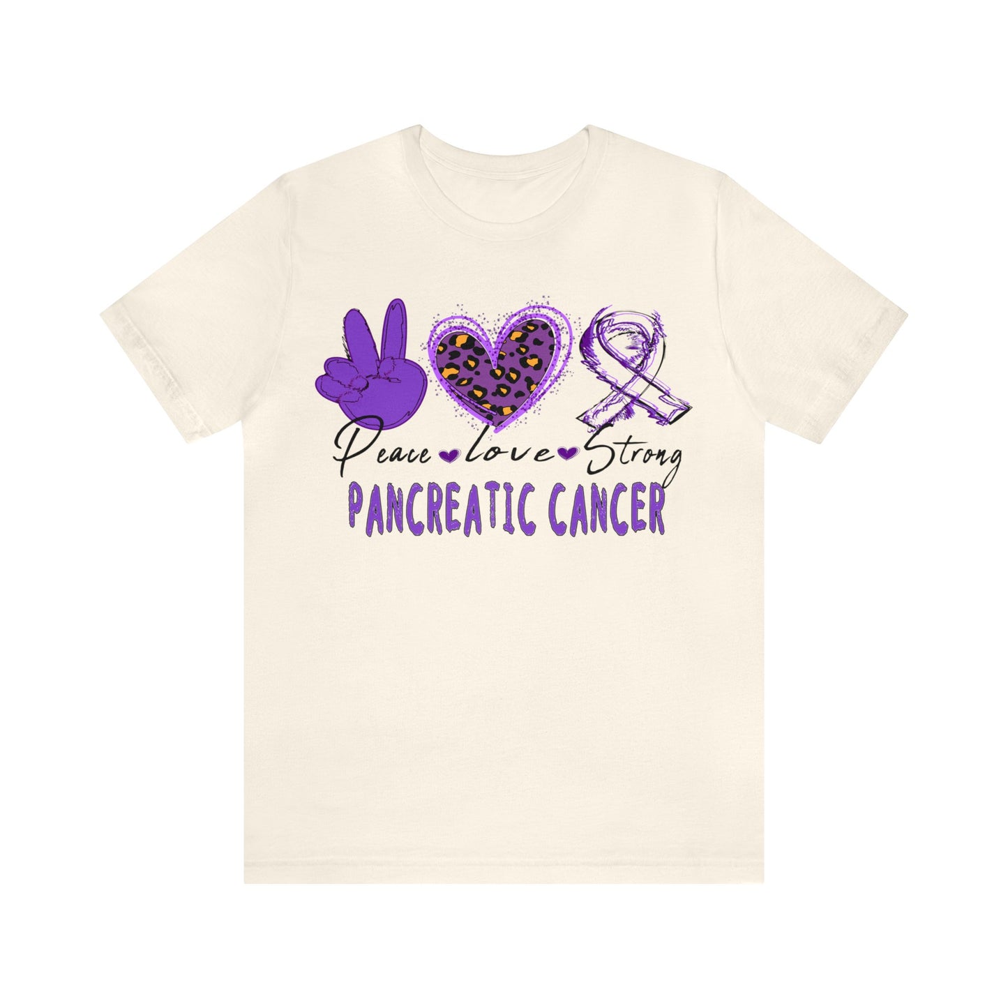 Peace Love Strong Pancreatic Cancer Awareness