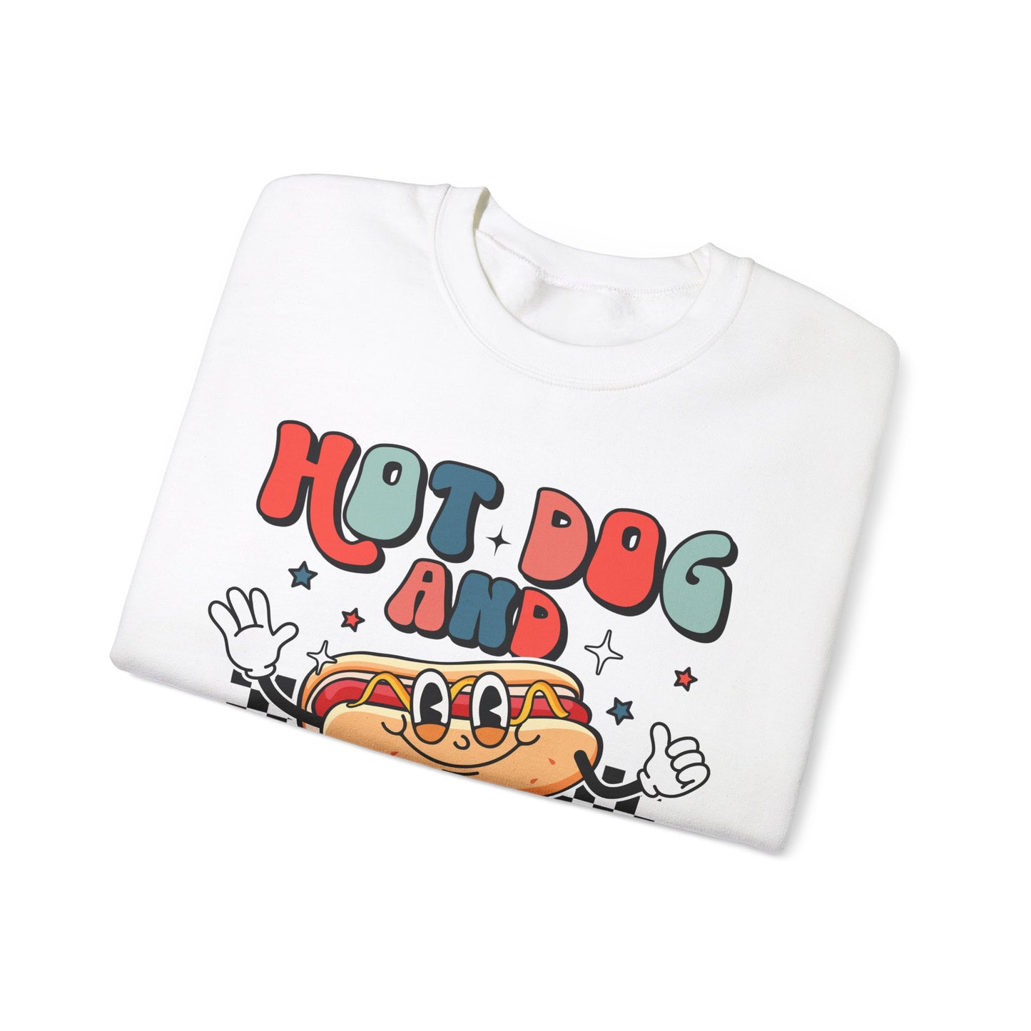 Hot Dogs and Home Runs Heavy Blend™ Crewneck Sweatshirt